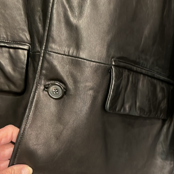 Couture by J. Park Lamb Leather Black Men’s Jacket. Excellent condition XL - Picture 7 of 16
